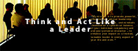 think and act like a leader